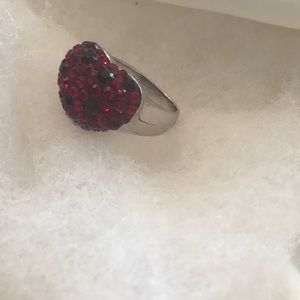 Valentines Swarovski ring